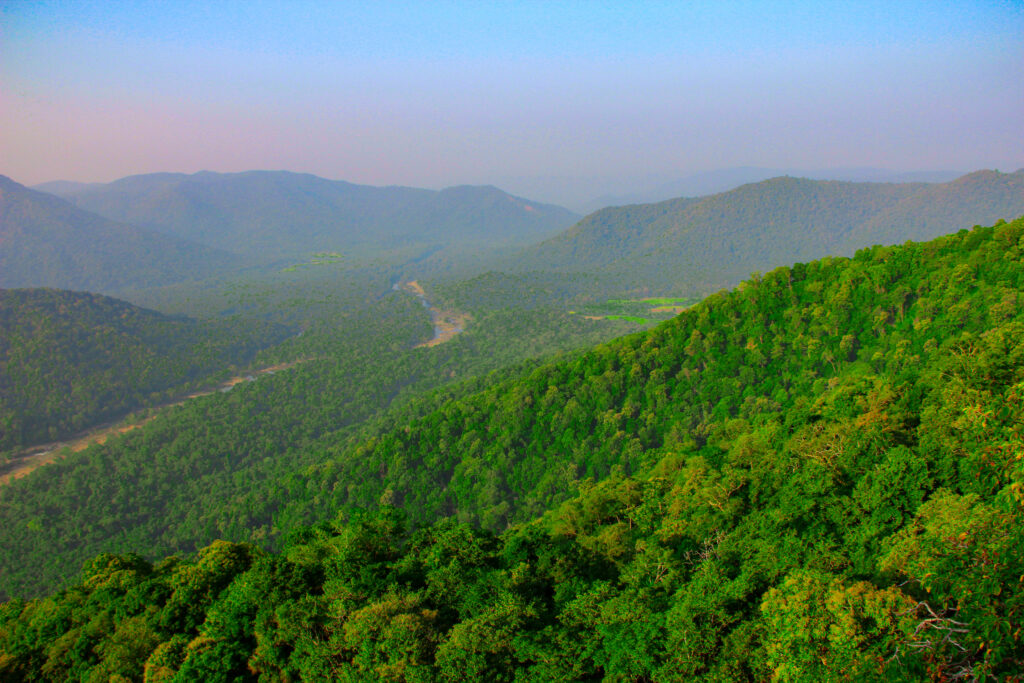 Jenukallu Gudda viewpoint near Yellapur Western Ghat
